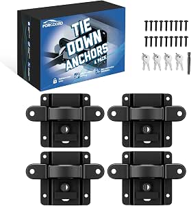 4-Pack Tie Down Anchors for Ford F150 F250 F350 2015-2026