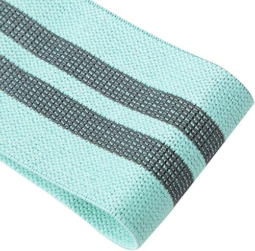 Miniatura 9 de Bandas de resistencia ajustables antideslizantes para ejercicios de cadera, círculo, gimnasio, yoga, fitness, ejercicio, unisex (verde claro)