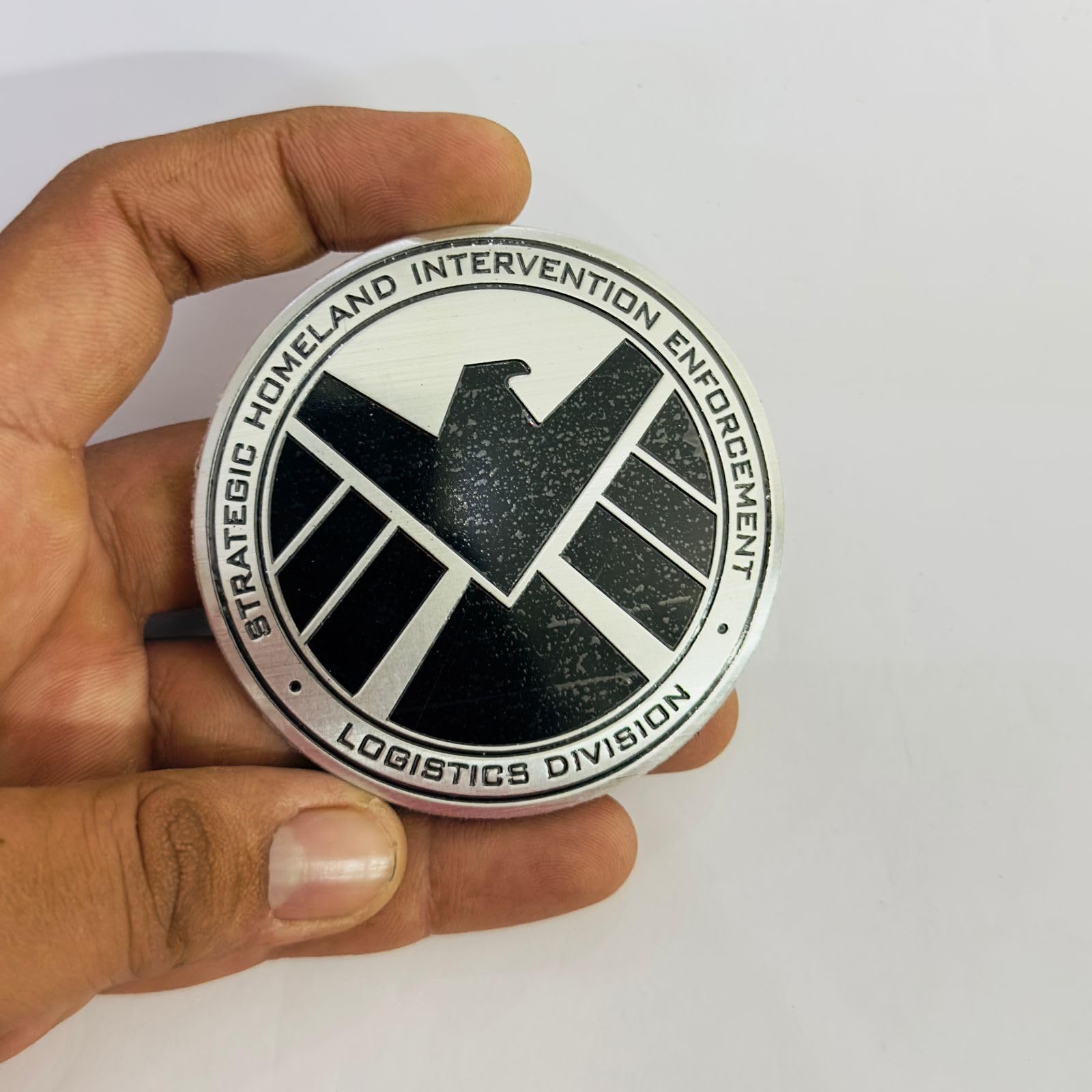 「アベンジャーズ　S.H.I.E.L.D.　エージェント バッジ」 Marvel Agents of Shield Sticker (7.5cmx7.5cm) Car Bike Styling Car