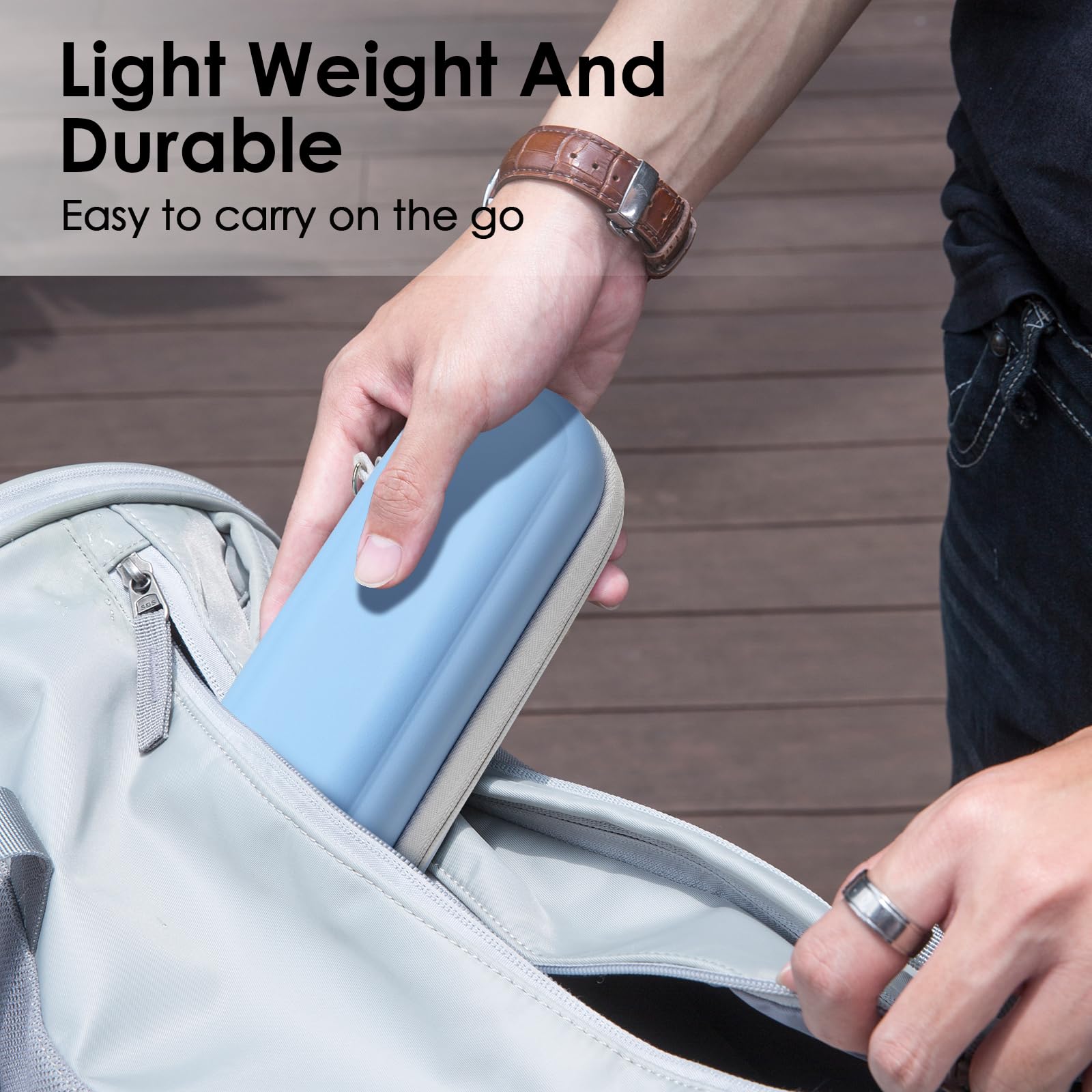 Yinke Funda para cepillo de dientes eléctrico, funda de viaje para cepillo de dientes eléctrico, funda portátil para cepillo de dientes