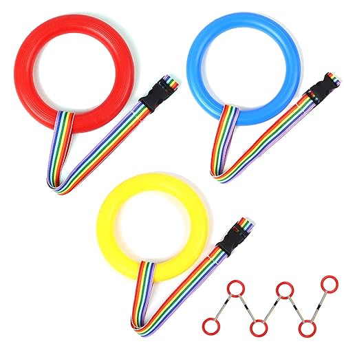 Cuerda de caminar para preescolar, 691224 piezas de cuerda de caminar para niños, cuerda para caminar de jardín de infantes (tres colores, 12 piezas)