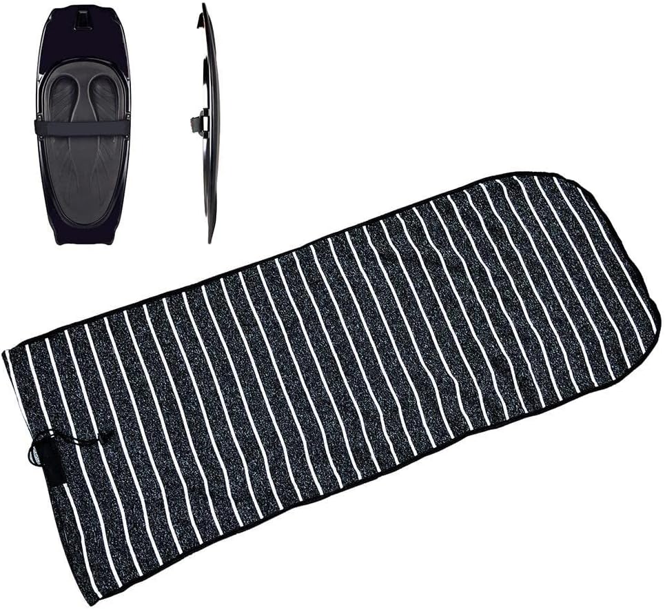 Surfboard Sock Cover Protective Bag Pouch for Surf Board Shortboard 7.6ft, 55 x 136cm