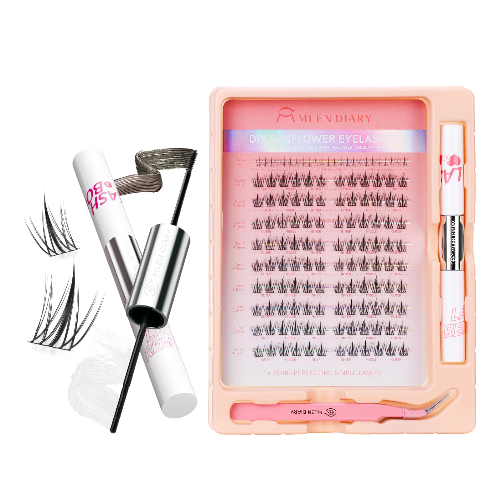 ALEN DIARY DIY Eyelashes サンフラワー 71mc0T18s2L.jpg