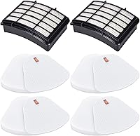 Vista 8 de Filtro de repuesto de vacío para Shark Navigator Lift-Away ZU503AMZ, NV350, NV351, NV352, NV355, NV356, NV357, NV358, NV360, UV540, UV440, 2