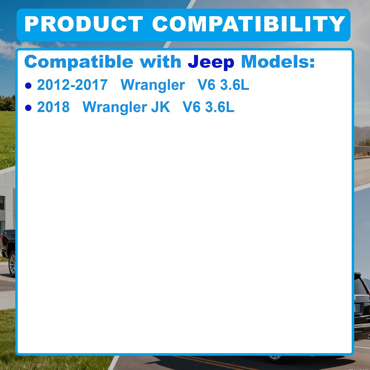 Upper Engine Oil Pan Compatible with Jeep Wrangler 2012-2017 Wrangler JK 2018 V6 3.6L Replaces 264-858, 68078951AC