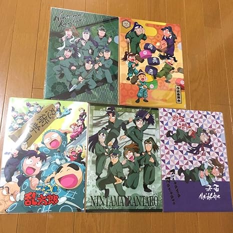 忍たま　一年生の頃　クリアファイル　食満留三郎　善法寺伊作　立花仙蔵　七松　潮江 忍たま乱太郎商店】クリアファイル 一年生の頃: キャラグッズ