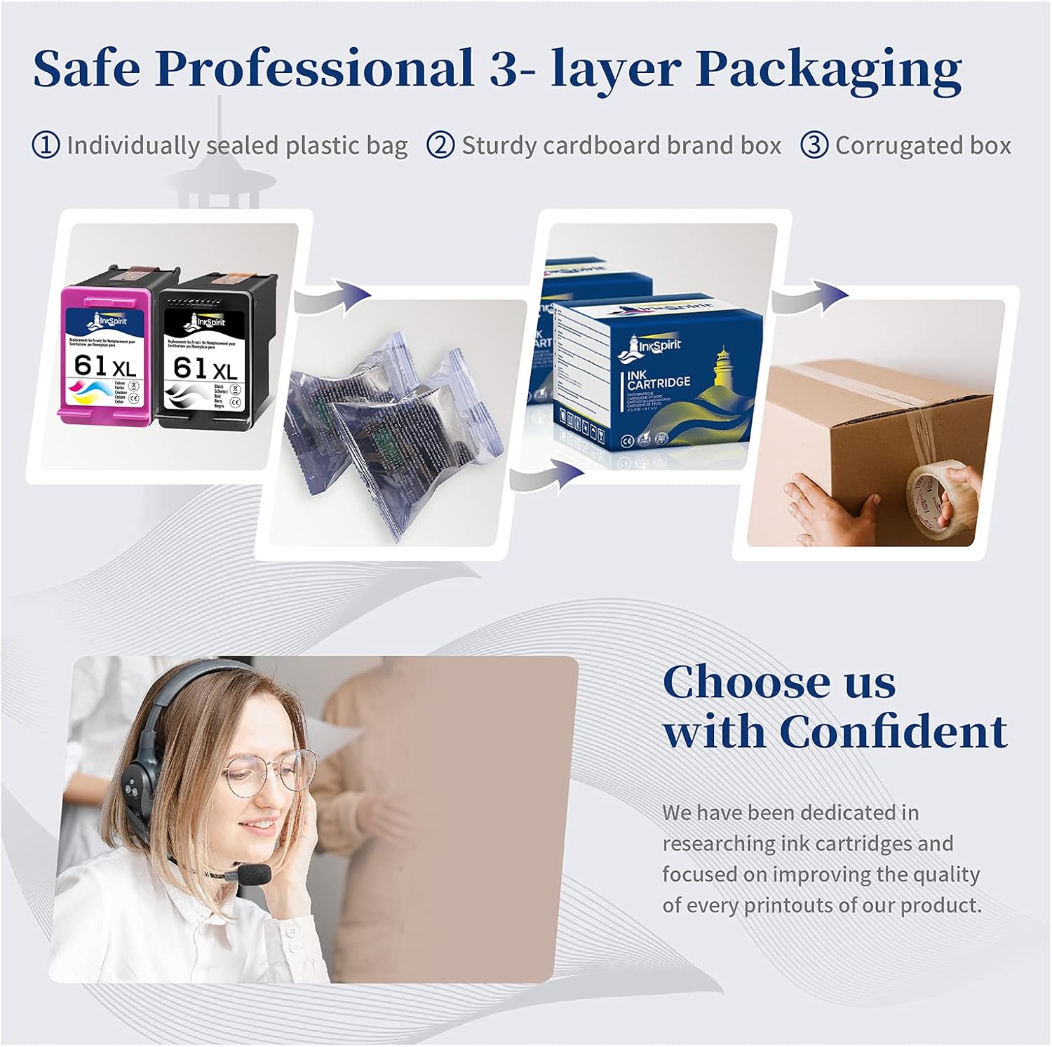 Amazing ๐ฅ 61 Black Color Combo Pack, Remanufactured Ink Cartridge Replacement for HP 61XL HP61 for Envy 4500 5530 4502 4501 OfficeJet 4630 4635 2620 DeskJet 2540 3050 2050 1000 1010 1510 3510 Printers (2 Pack) Best Deal Cheap ๐ 61 Black Color Combo Pack, Remanufactured Ink Cartridge Replacement for HP 61XL HP61 for Envy 4500 5530 4502 4501 OfficeJet 4630 4635 2620 DeskJet 2540 3050 2050 1000 1010 1510 3510 Printers (2 Pack)