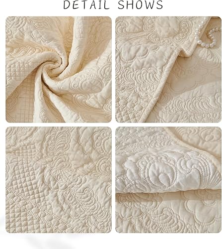 Miniatura 7 de Funda de cojín de lujo con bordado de algodón vintage y estilo vintage, funda de cojín suave para asiento de casa rural, funda acolchada con