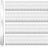 150 Pcs Dinner Knives Butter Knife Bulk 8.3 Inches Stainless Steel Knives Silverware Cutlery Knifes for Table Home Restaurant Kitchen