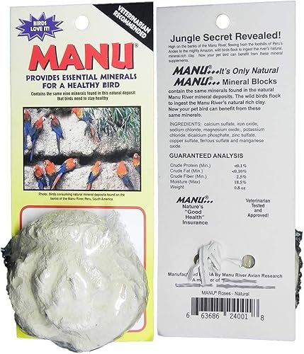 Manu Mineral Block Pequeño