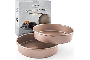 Non Toxic 9 Cake Pans for Professionals and Home Bakers!