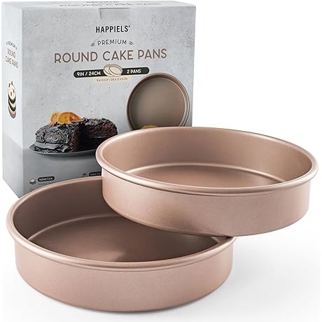 Non Toxic 9 Cake Pans for Professionals and Home Bakers!