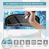 Vista 3 de CDEFG Protector de Pantalla Silverado 2022-2025 2026 para Camioneta Pickup Chevy Silverado 2022-2025 2026 Protector de Pantalla del Cluster de 2PCS