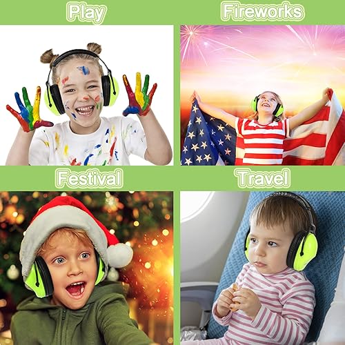 Miniatura 8 de ZOHAN 030 - Auriculares con cancelación de ruido para niños, protección auditiva para niños con autismo