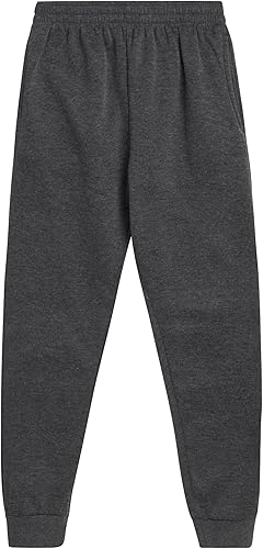 Vista 6 de Quad Seven Conjunto deportivo para niños, 2 piezas, forro polar sólido, sudadera con capucha y pantalones deportivos (tallas 5-18)