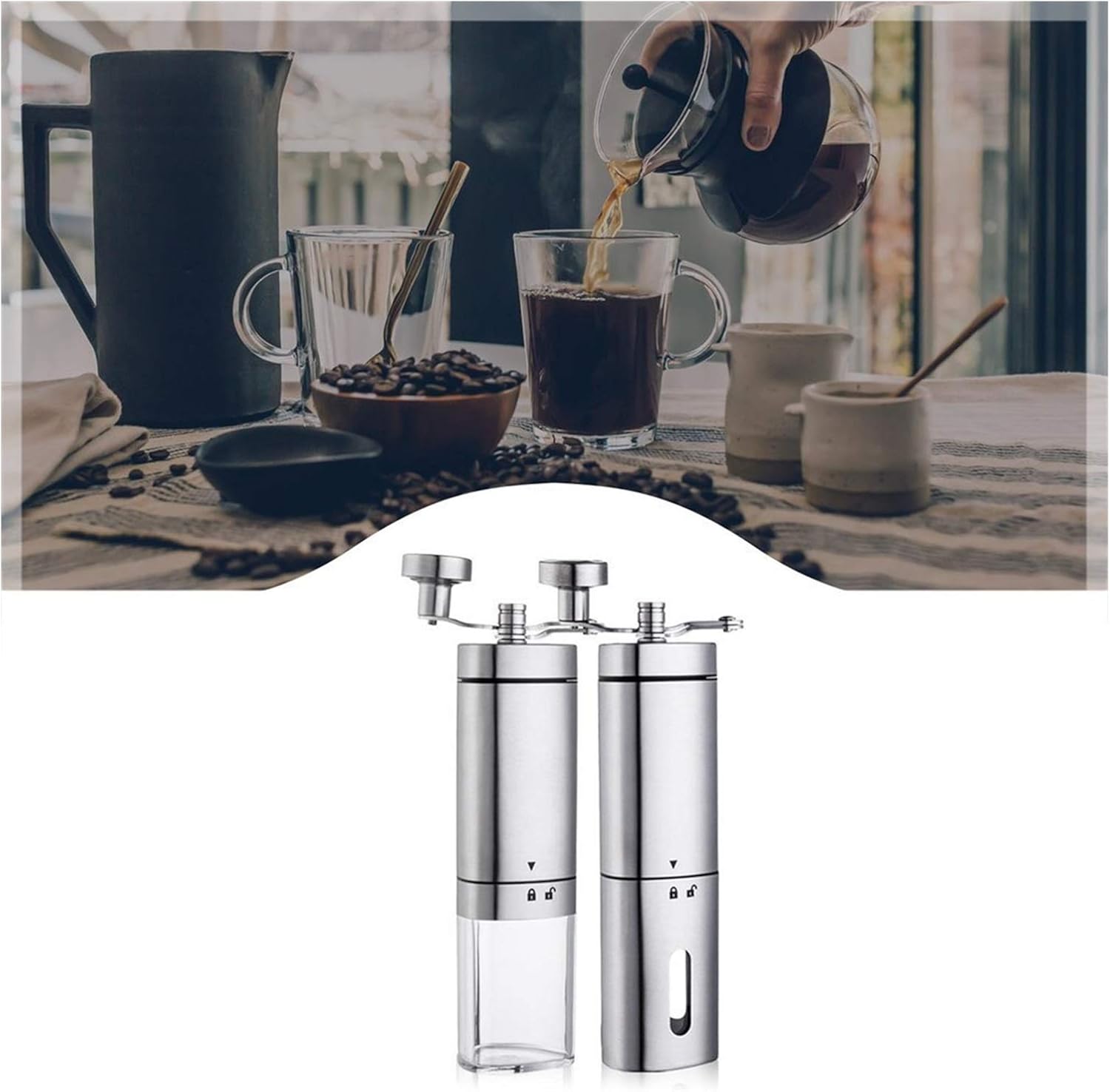 Coffee Grinder Washable Handmade Household Manual Grinding Hand Coffee Grinders