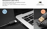 CREATIVE Pebble V2 - Minimalistic 2.0 USB-C Powered Desktop Speakers, 3.5 mm AUX-in, Up to 8W RMS Power for Computers and Laptops, Type-A Adapter Included and Extended Cable (Black) - 3