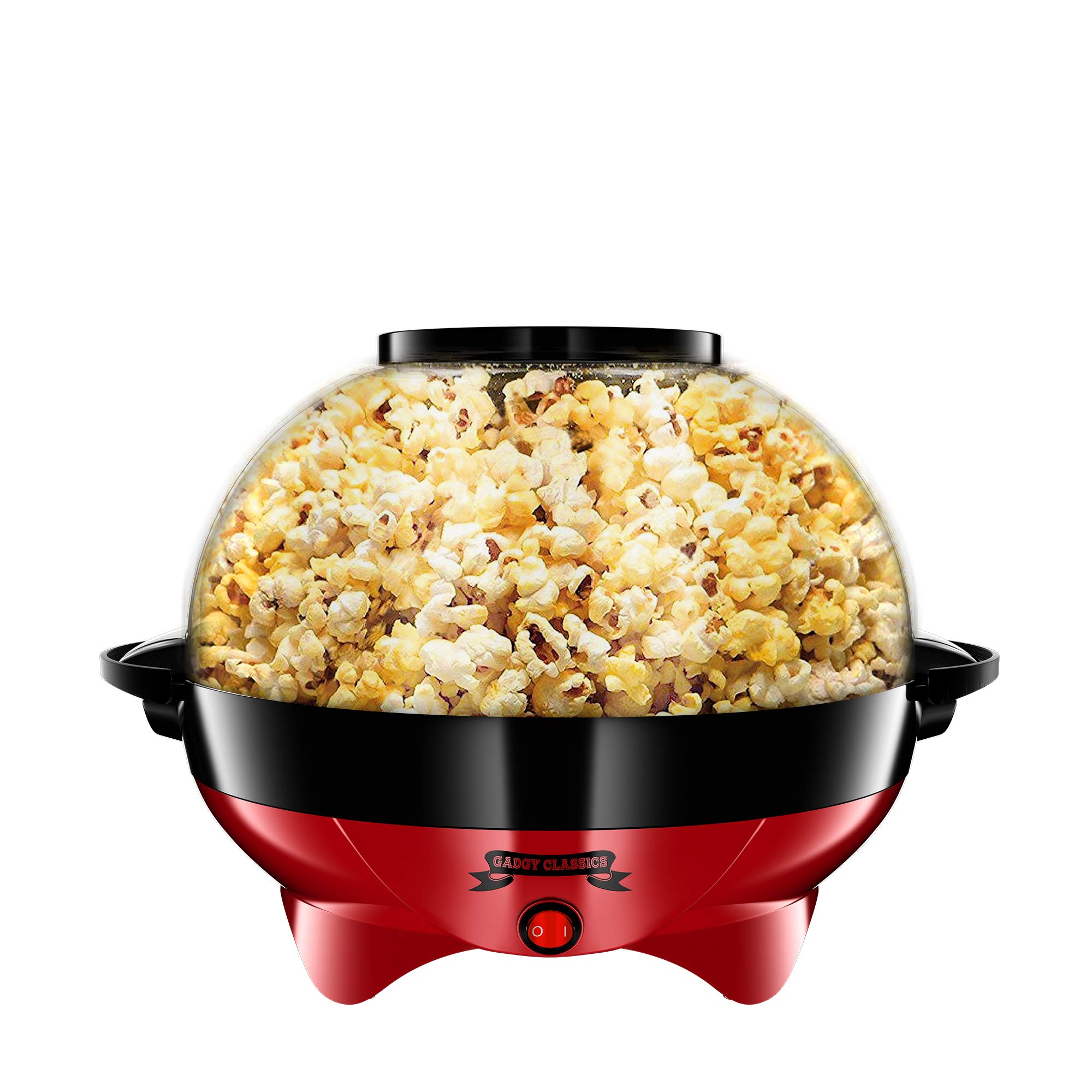 Buy Gadgy Popcorn Machine Round Popcorn Maker 5 Litre Capacity 800W Air Popcorn Popper