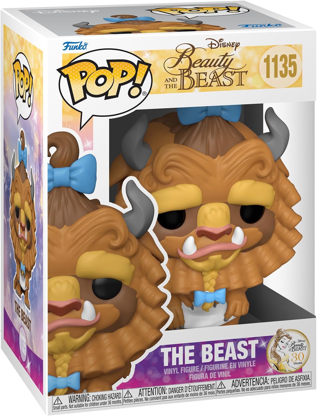 POP Disney: Beauty and The Beast - Beast with Curls, Multicolor, (57585)