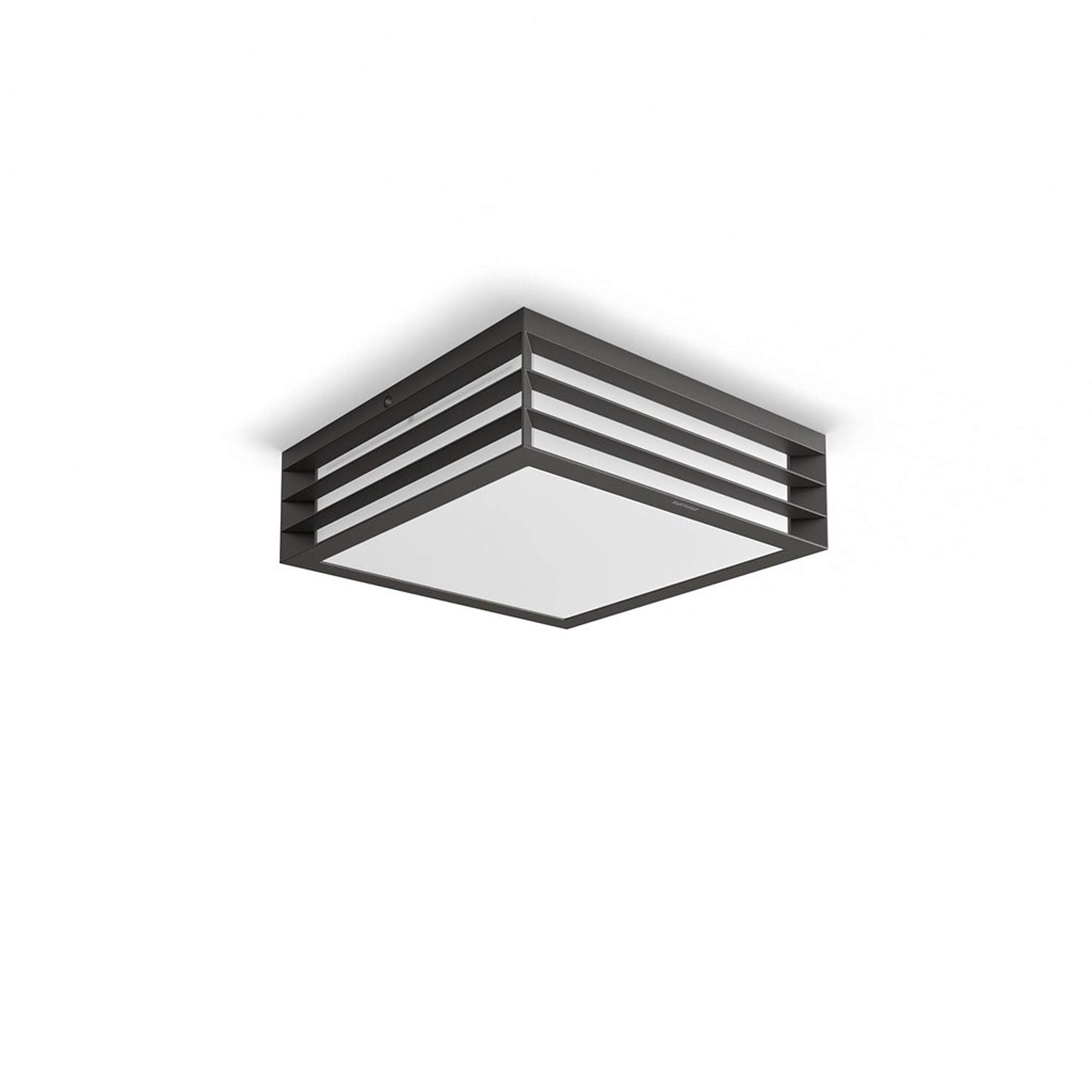 PHILIPS LAMPADA DA SOFFITTO MOONSHINE GRIGIO SCURO DA ESTERNO,