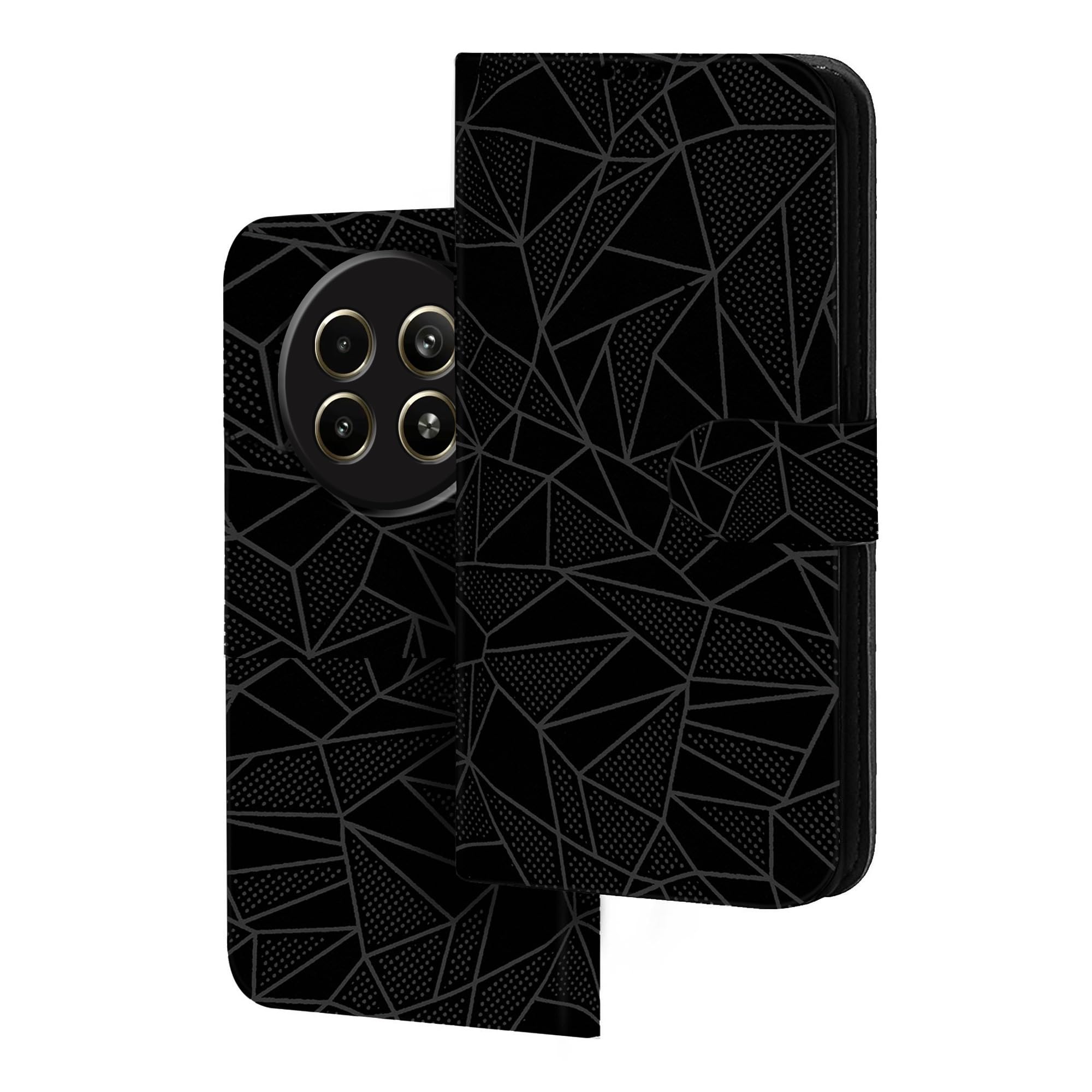 Knotyy Faux Leather Flip Case Back Cover for Realme Narzo N65 5G Foldable Stand and Inside Cards Pocket | Shockproof 360 Degree Protect | Magnetic Clutch Flip Cover -(Black) (B0D56RMJNR) Amazon Price History, Amazon Price Tracker