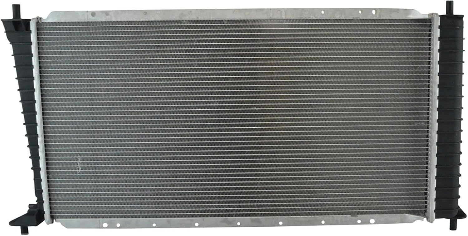 Radiator Aluminum Core 1 Row Compatible with 1997-1998 Ford F-150 4.2L V6 1997-1998 F-150 4.6L V8 1997-1998 Expedition 4.6L V8 1997-1998 F-250 4.6L V8