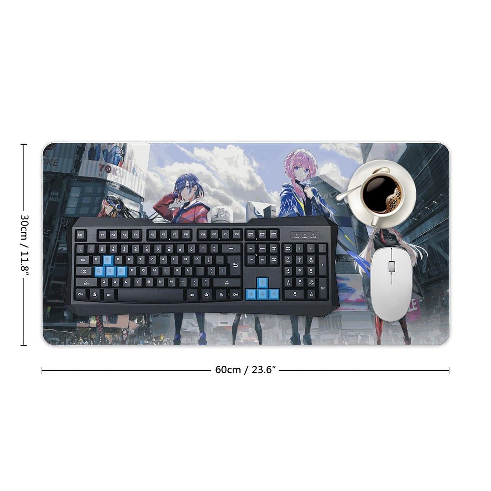Amazon.co.jp: マウスパッド おしゃれアニメ柄 VTuber 花譜 かふ カフ