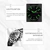 Taxau Waterproof Watches Men's Gentleman Men's Watch Business Leisure Men's Watches Luxury Watch Arabic Numerals Men's Watch with Date and Day Display Watches for Men