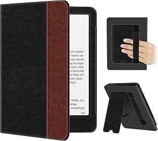 Fintie Case for 7"/6.8" Kindle Paperwhite(12th/11th Generation-2024/2021) and Kindle Colorsoft Signature Edition -Slim Foldable Stand Cover Auto Wake/Sleep for Paperwhite 2024, Dual Color