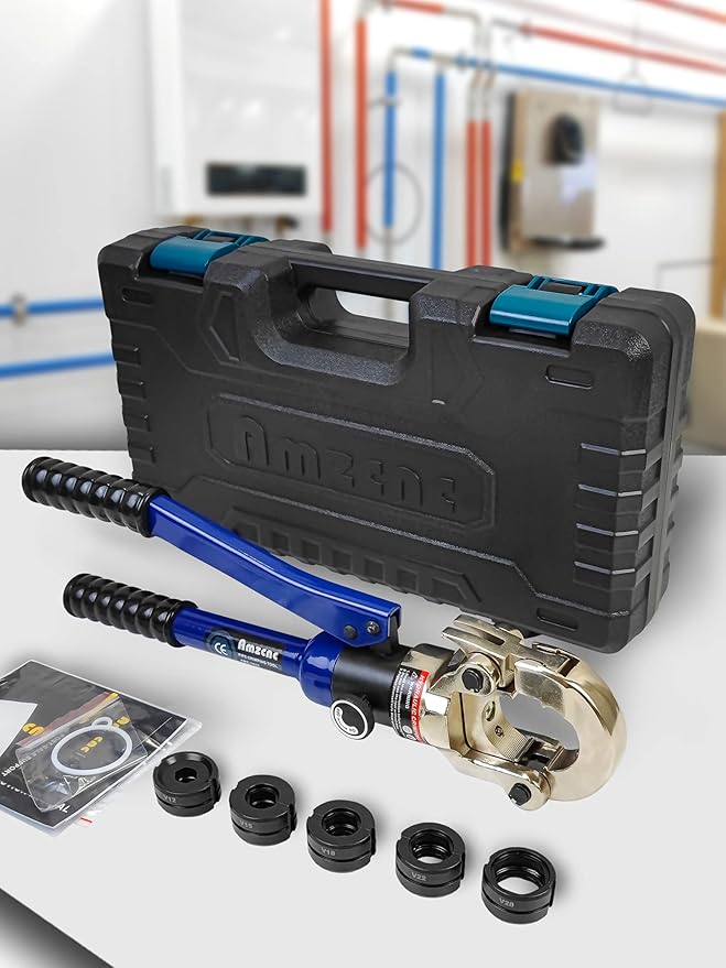 AMZCNC Professional Crimping Pliers VContour 1215182228 Set Press