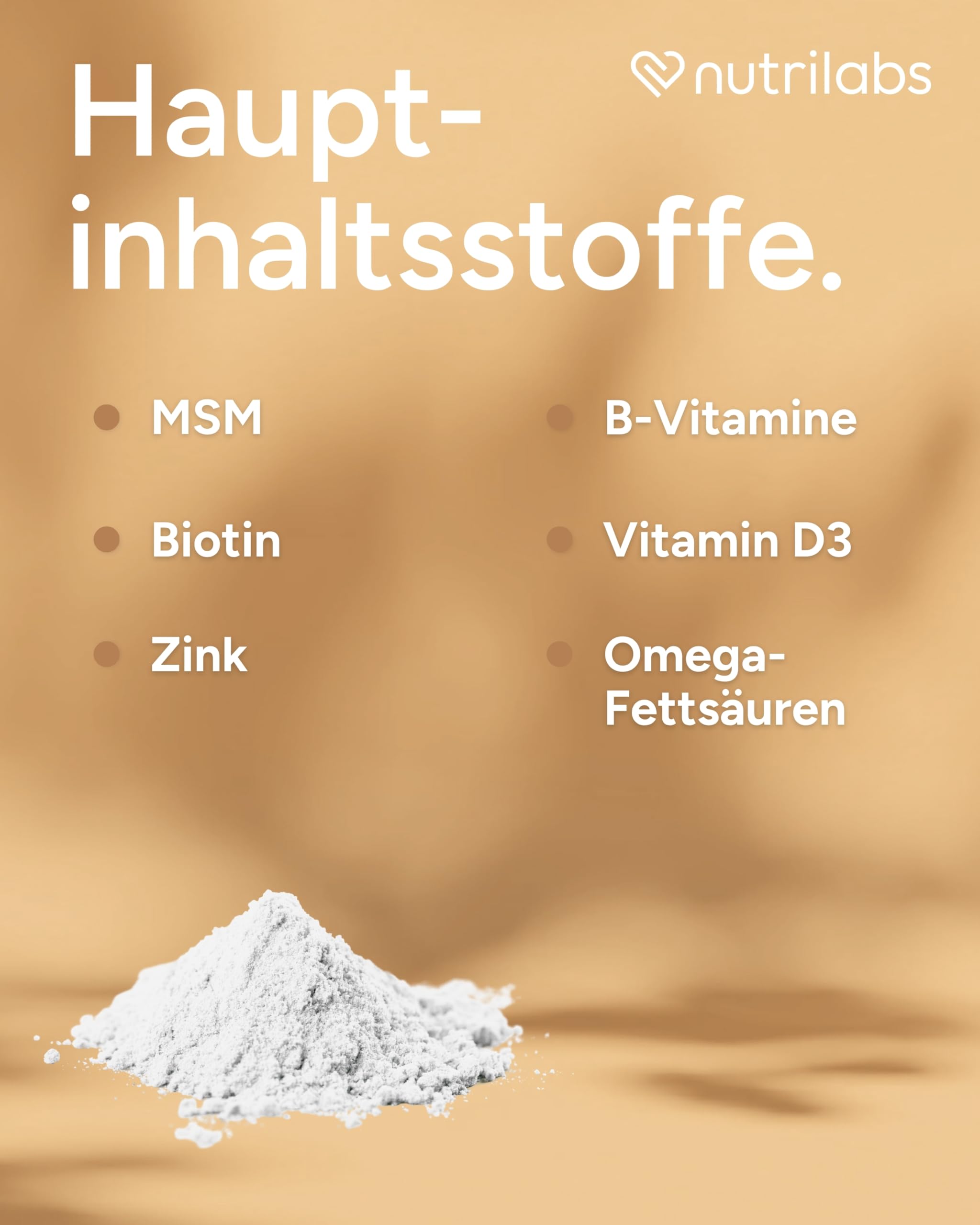 NutriLabs Irostol® Pulver 100 g - Nahrungsergänzung mit MSM, Biotin & Omegafettsäuren - wichtige Katzen Vitamine - Gesundheitsprodukte für Katzen - Fellpflege Katze