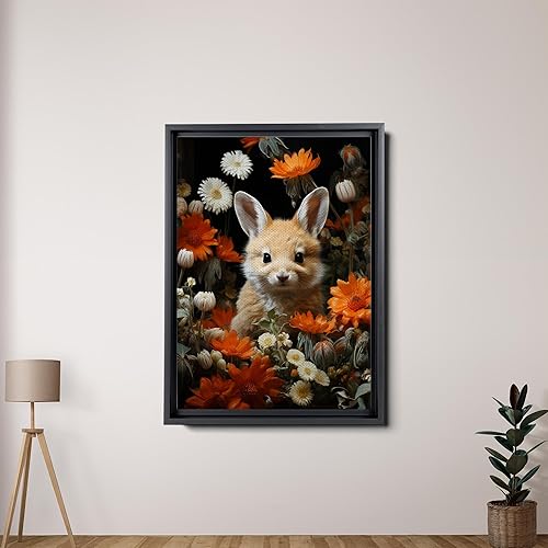 Miniatura 2 de Hare, Moon, And Star Nature Art Print, Cactus And Desert Nighttime Illustration, Rabbit Art Print, Rabbit Prints On Canvas, Cactus Art Print, Wall