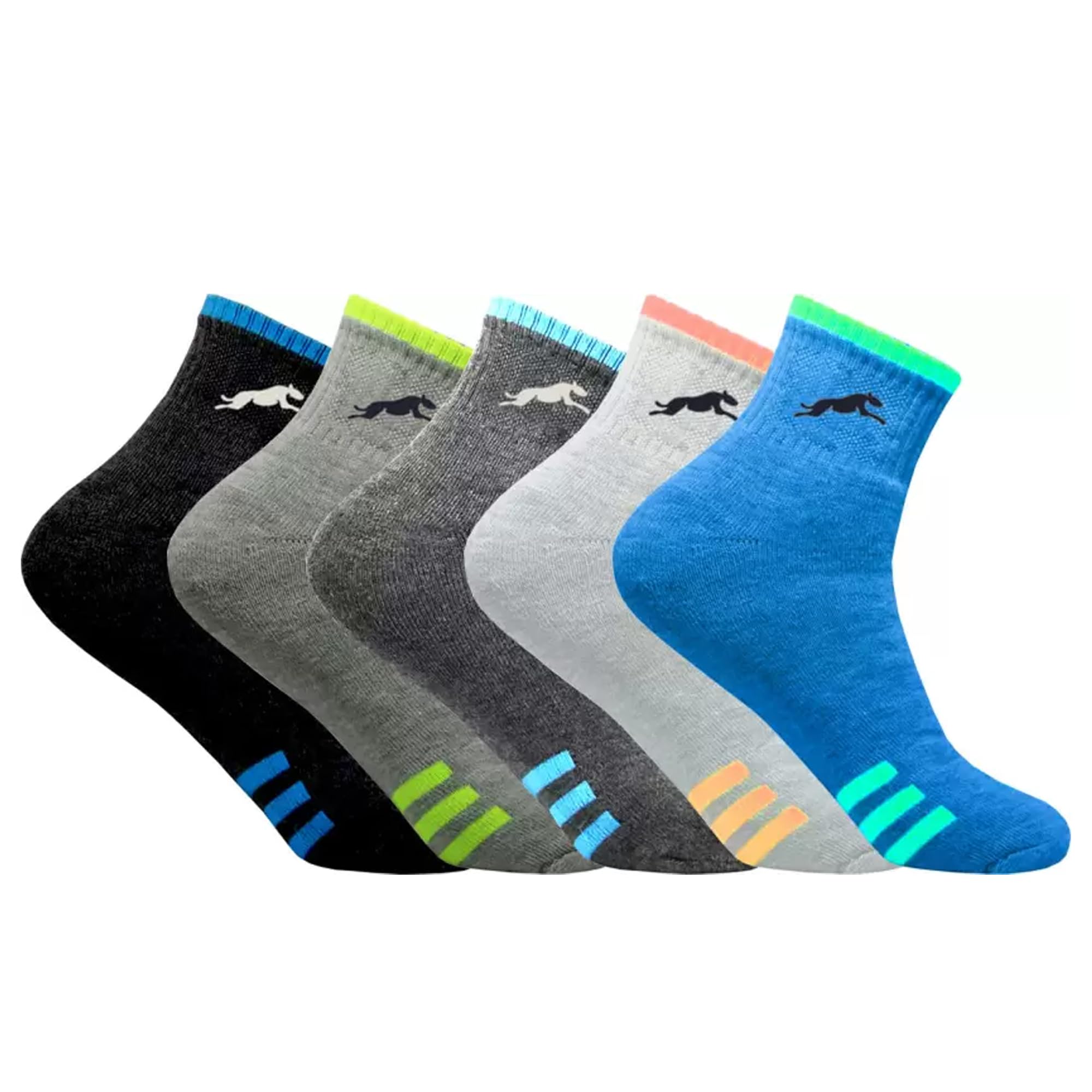 Men & Women Ankle Length Pack of 5-image-17