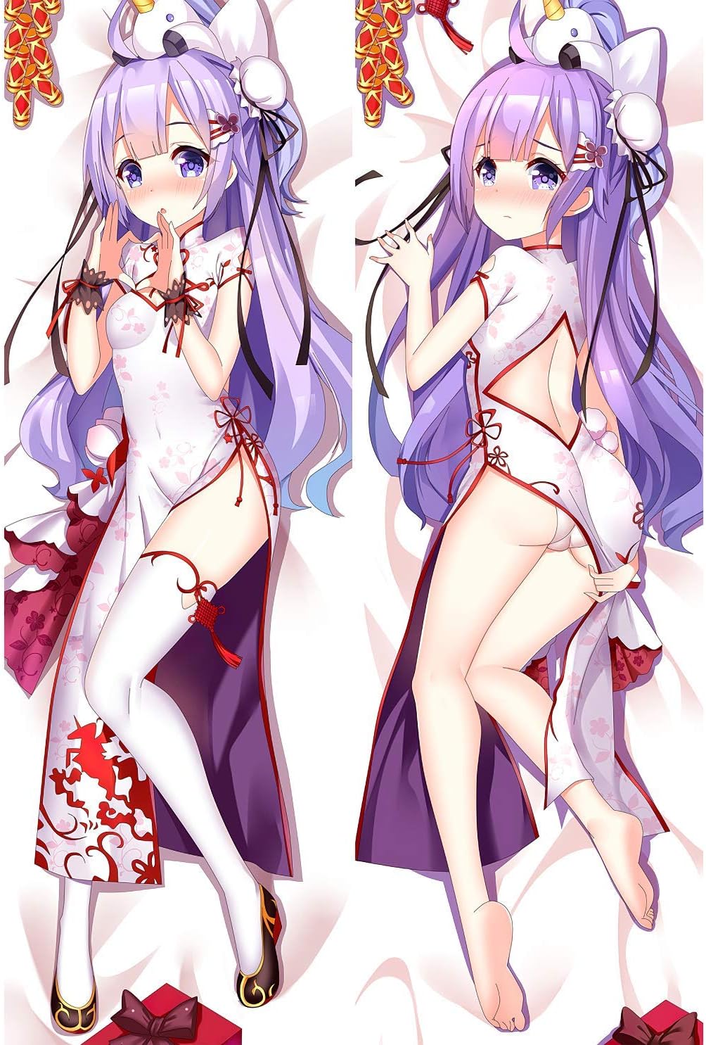 Amazon Gabrielle Wylde 抱き枕 アズールレーン Azur Lane アズレン ユニコーン 春の贈り物 等身大 ピロー 抱き枕カバー ピーチスキン 40cm X 1cm 枕カバーのみ アニメ 萌えグッズ 通販