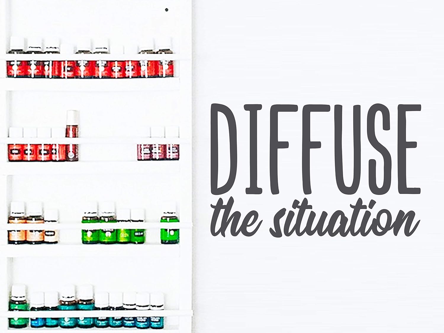 Amazon.com: Story of Home LLC Diffuse The Situation Wall Decal ...
