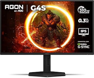 Monitor Gamer AOC AGON G4S 25" 310Hz 0.3ms HDR10 IPS Base Ajustável 25G4S/P
