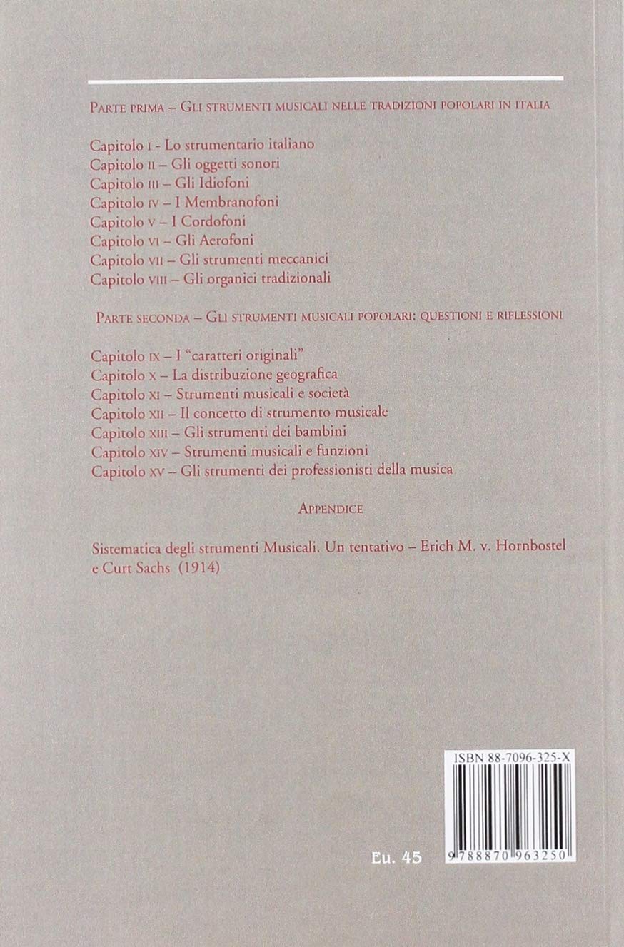 Guida alla musica popolare in Italia. Gli strumenti della musica popolare in Italia (Vol. 3)