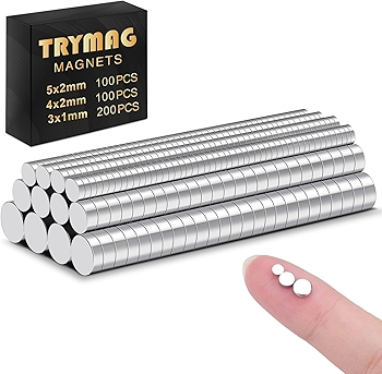 TRYMAG Small Rare Earth Magnets for Crafts and Miniatures