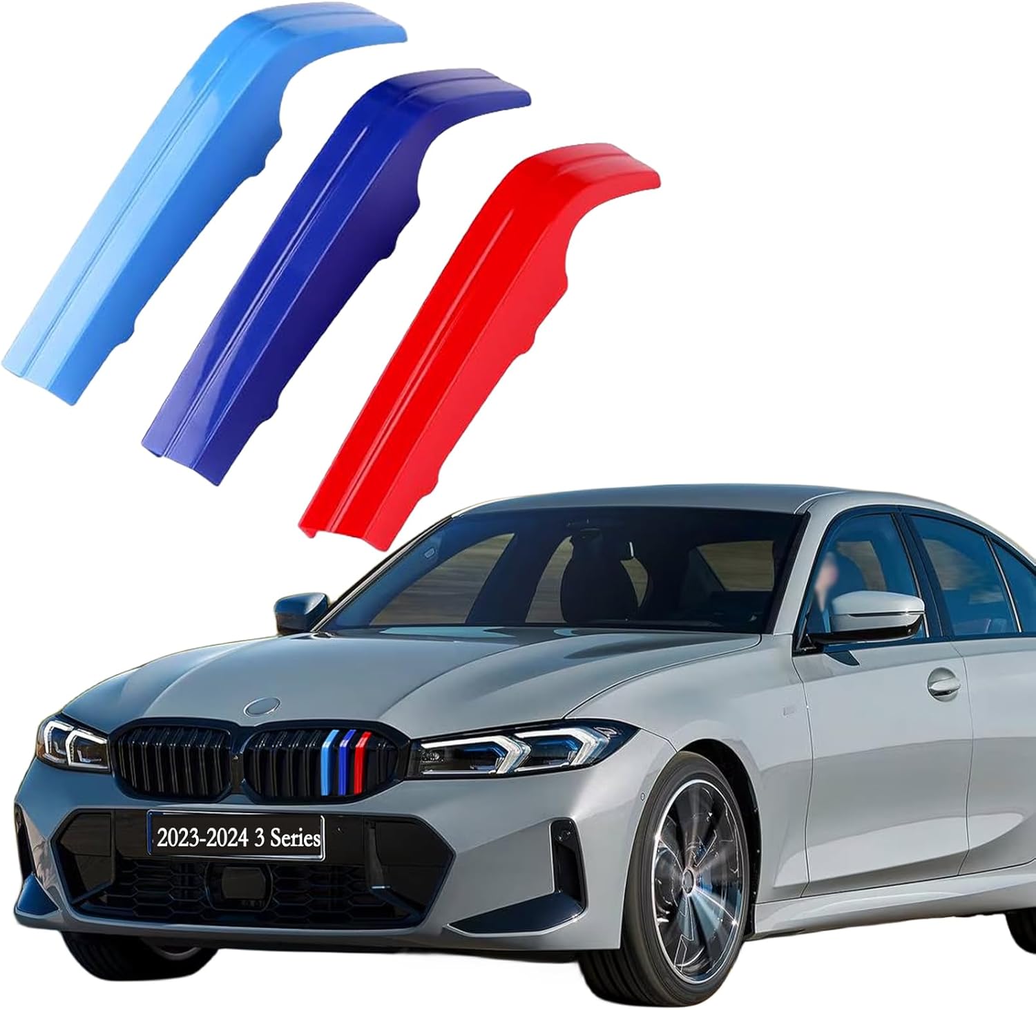 Amazon.com: VaisbyTown Automotive Grill Inserts for BMW 2023 2024 3 ...