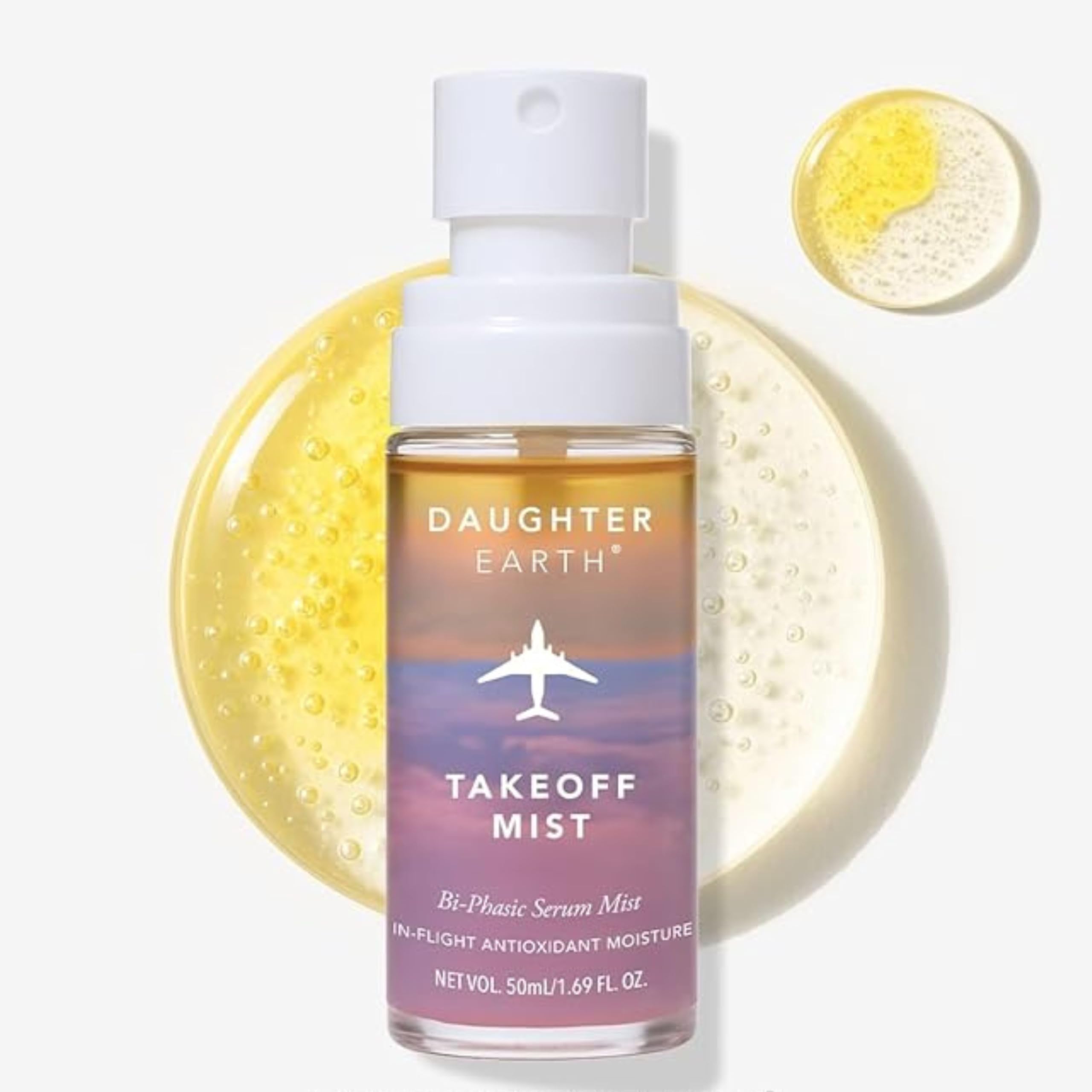 DAUGHTER EARTH Takeoff Mist – Hydrating & Skin-Reviving Mist with 6 Botanicals, 6 Peptides & 6 Probiotics | Perfect for Travel, Office & Daily Use – 50ml-image-14