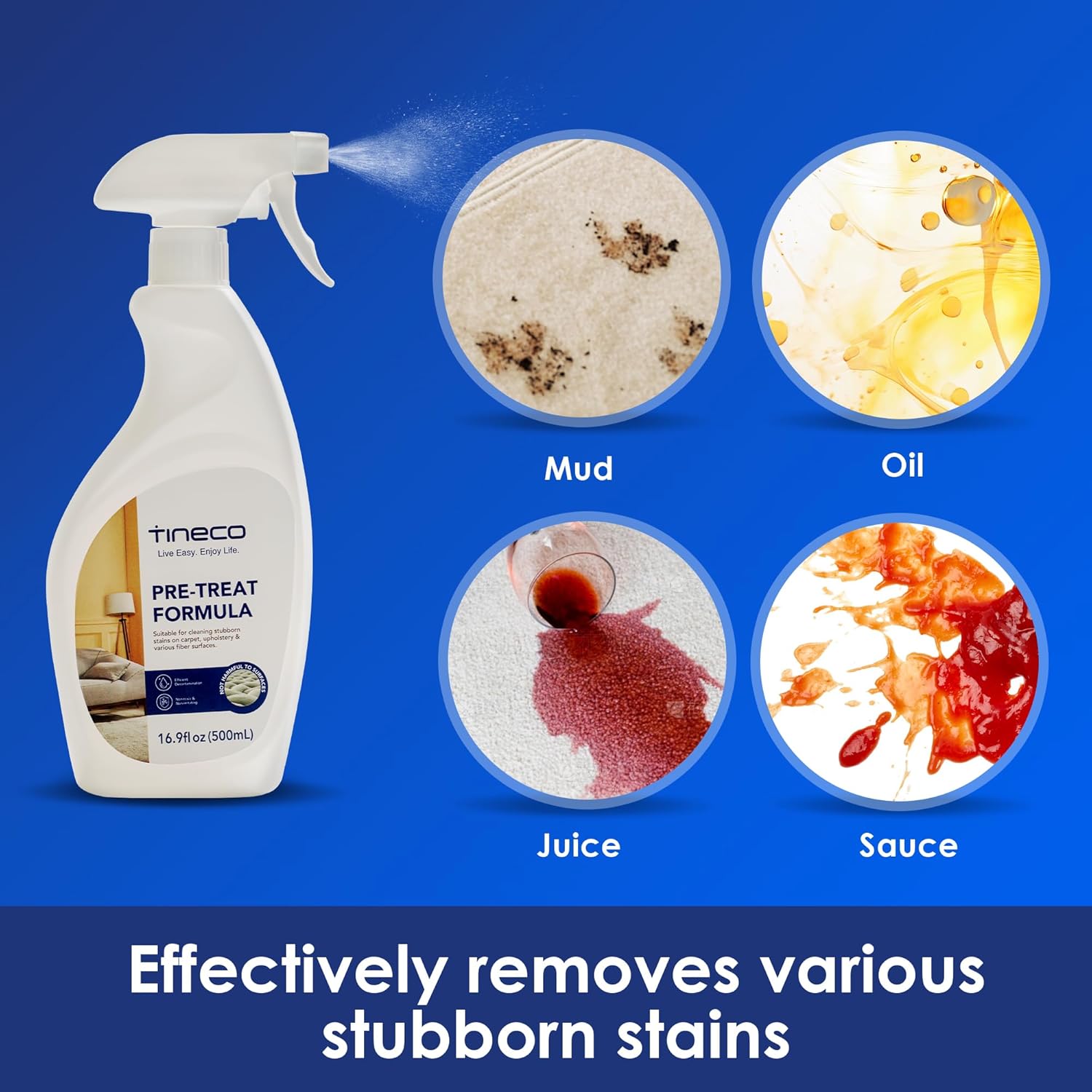 Tineco Pretreat Formula for various stains