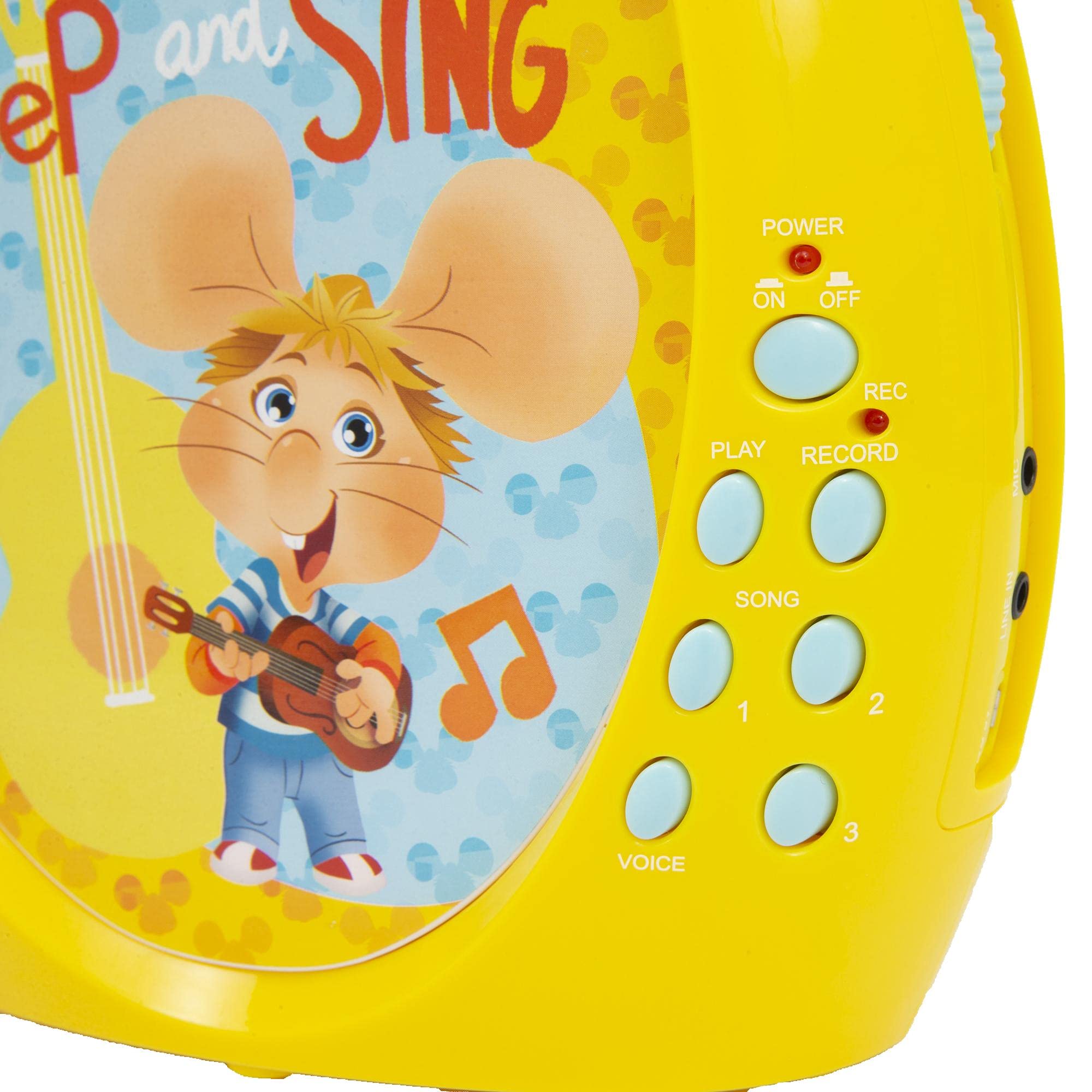 Giochi Preziosi Canta Ovunque con Topo Gigio e Le Sue 3 Canzoni Originali Incluse, con Accessori, TPG27000