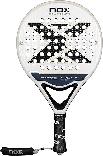 Pala de pádel Equation Advanced Series 2025  Pala de Padel de alto rendimiento para jugadores intermedios  Marco de carbono, núcleo HR3 y superficie