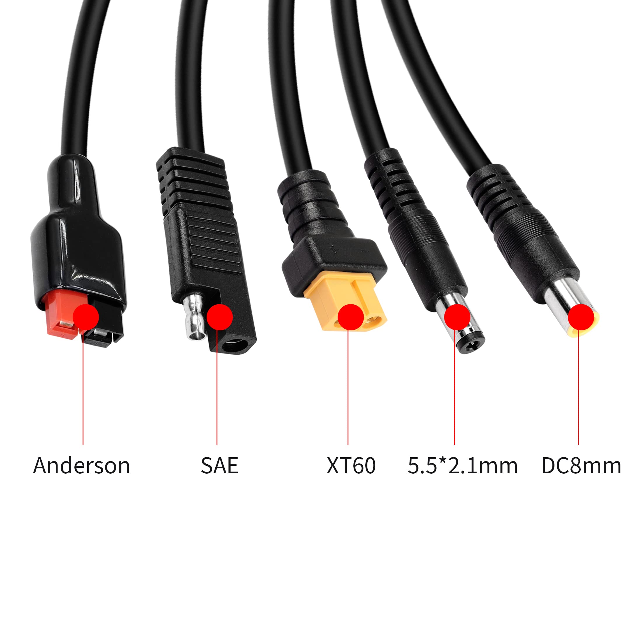 PENGLIN Cavo Connettore Per Pannello Solare, Da 0,3 M, 10 AWG - Foto 3