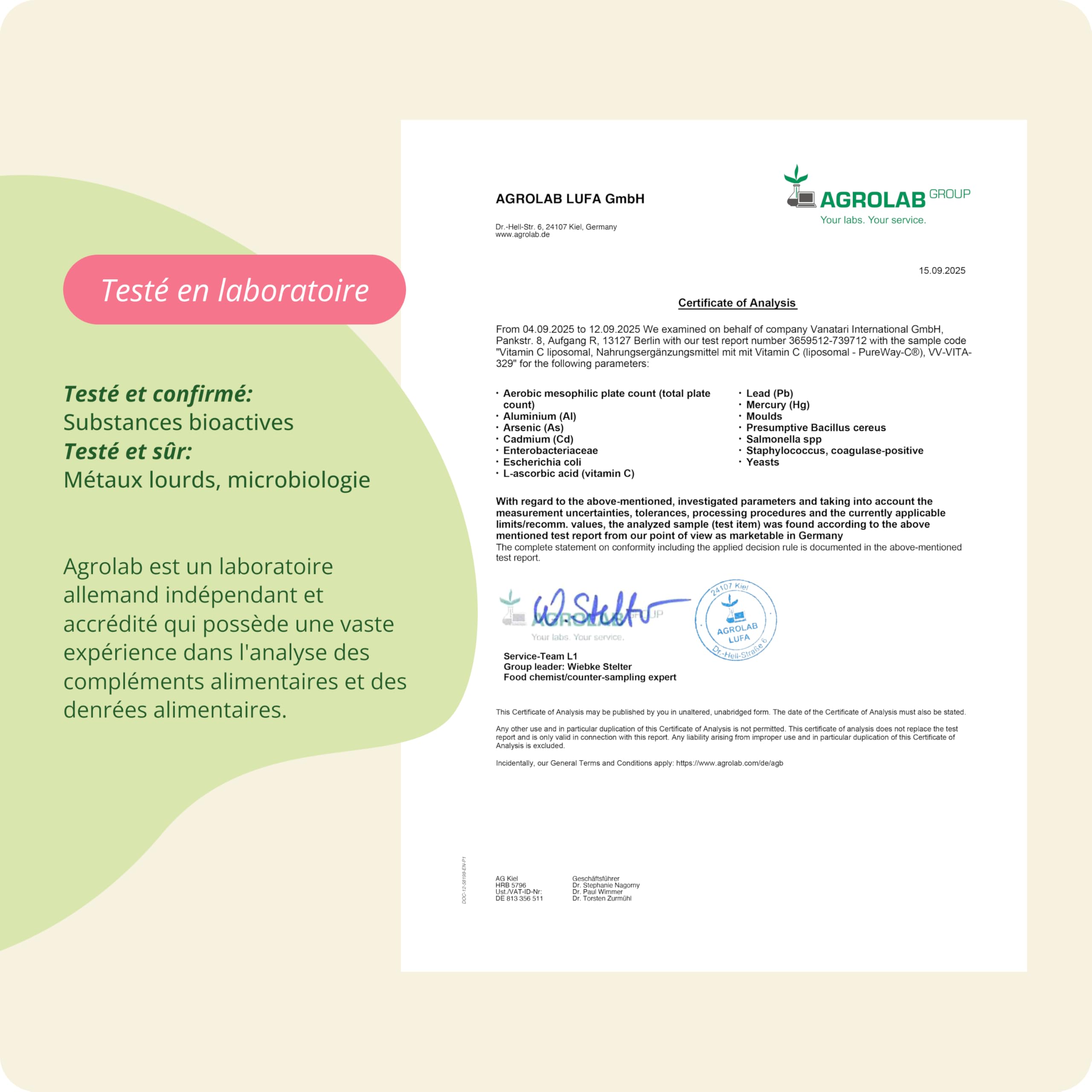 Vitamine C Liposomale | Qualité PREMIUM : PureWay-C® | Hautes Biodisponibilité & Absorption | Défense Immunitaire + Énergie | Sans Additifs & Vegan | 120 Gélules | Vegavero®