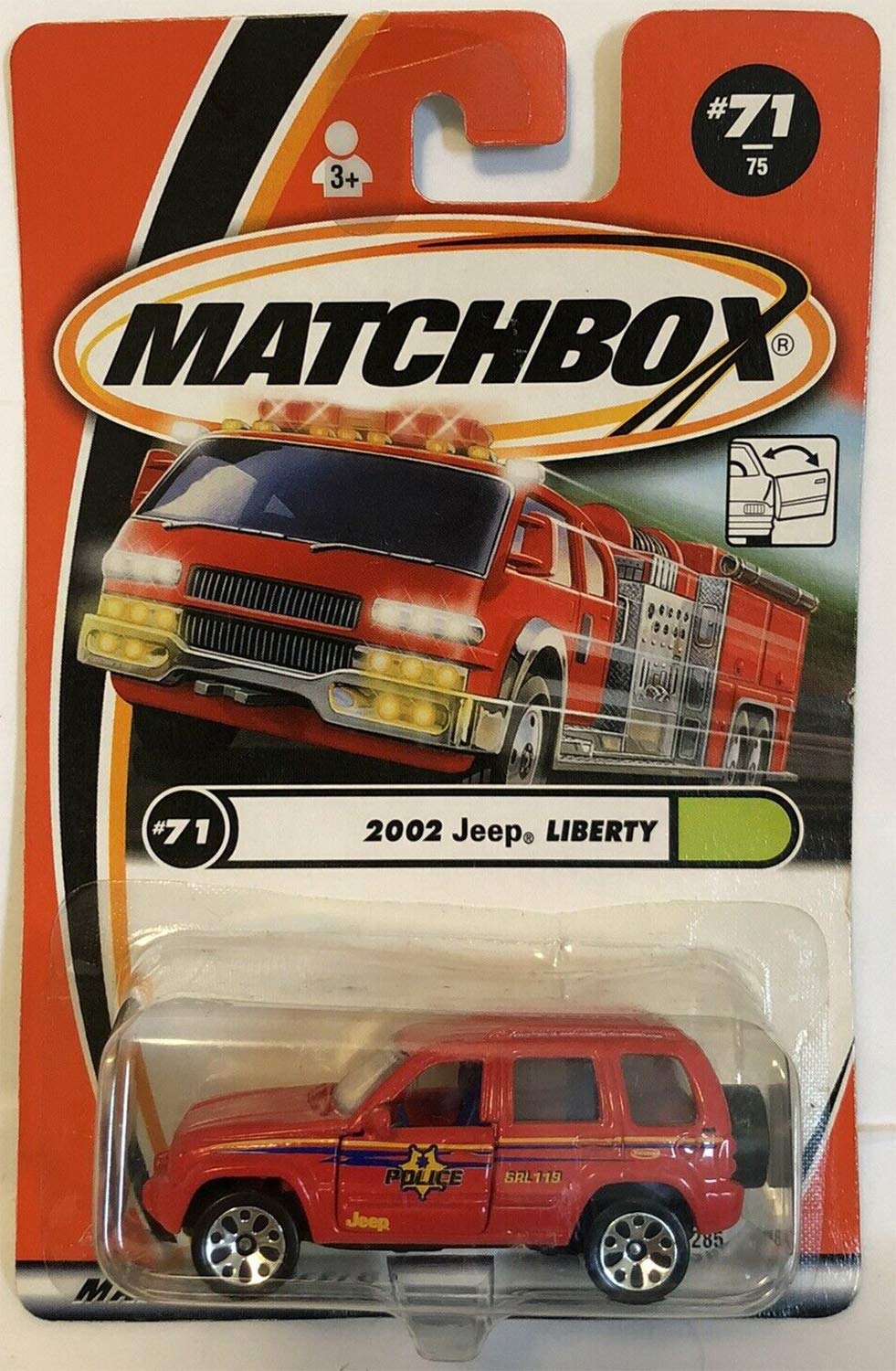 Matchbox 2002 Jeep Liberty X-treme Rescue 71/75 2001 : Amazon.sg: Toys