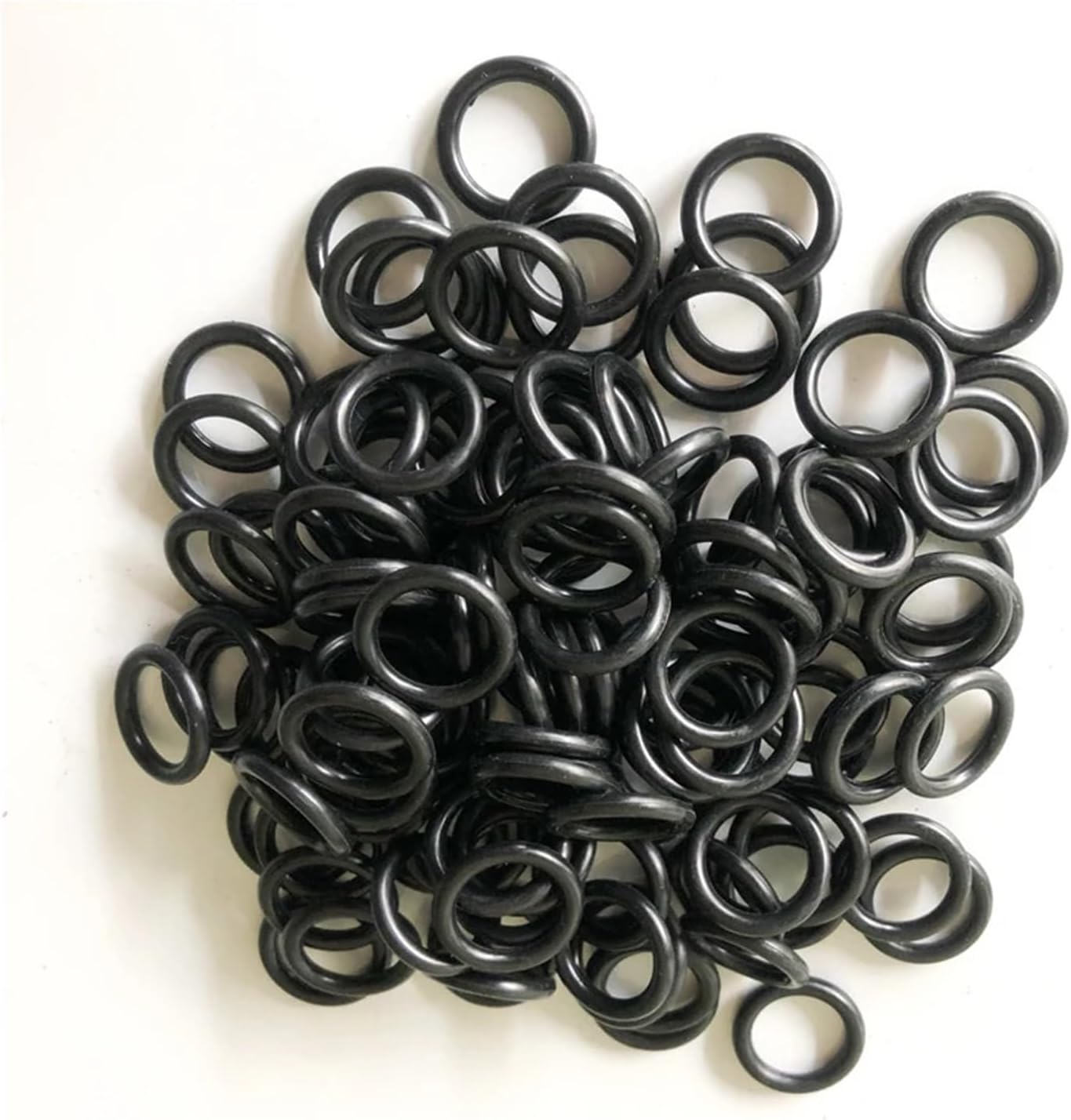 5pcs O Ring Gasket CS 6mm X 40~300mm OD NBR Automobile Nitrile Rubber Round Type Oil Resist Sealing Washer Black(OD 245mm)
