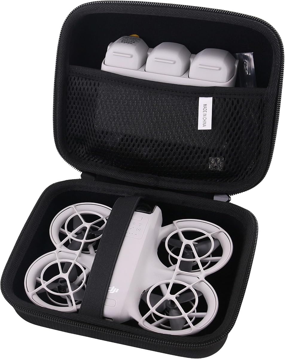 Hard EVA Carrying Case Compatible with DJI Neo Three-Battery Combo RC Drone storage box (Drone case)
