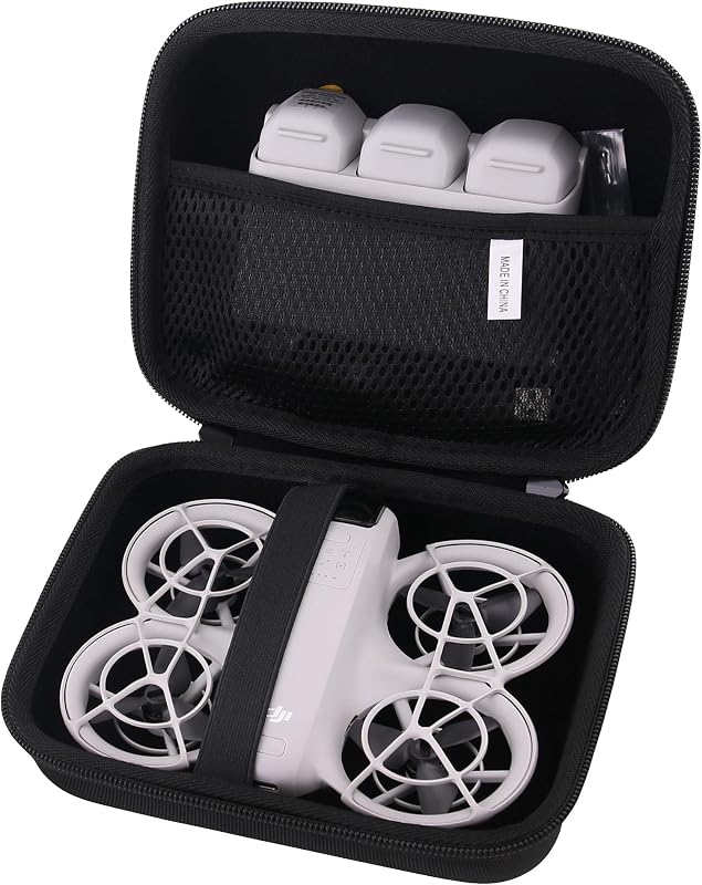 Hard EVA Carrying Case Compatible with DJI Neo Three-Battery Combo RC Drone storage box (Drone case)
