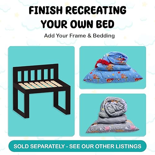 Miniatura 5 de Colchón de cama para perro solo  Cama ortopédica extra gruesa de espuma viscoelástica para mascotas con gel refrescante, funda impermeable y